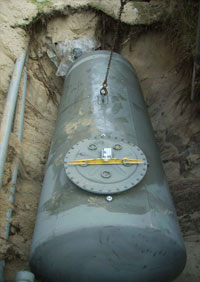 Keuring ondergrondse mazouttank